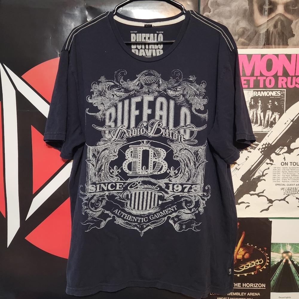 Y2k Grunge Style Buffalo David Bitton Shirt
